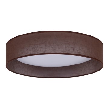 Duolla - LED Plafonjera ROLLER LED/24W/230V tamno pr. 45 cm braon