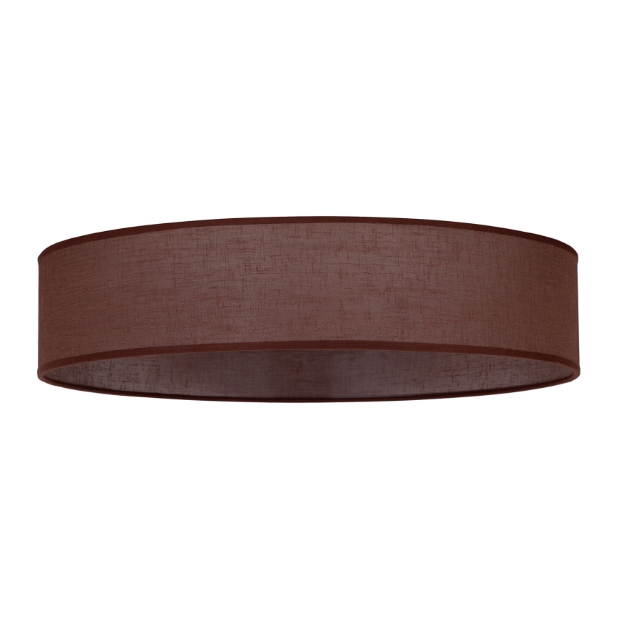 Duolla - LED Plafonjera ROLLER LED/24W/230V tamno pr. 45 cm braon