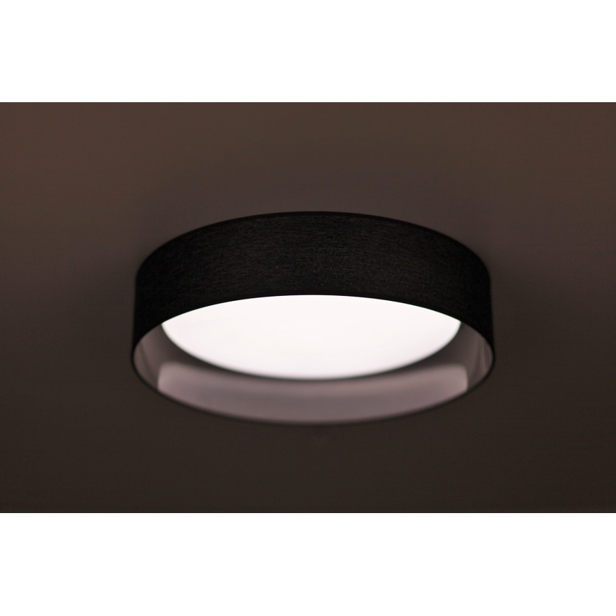 Duolla - LED plafonska svetiljka ROLLER LED/24W/230V, prečnik 45 cm, antracit