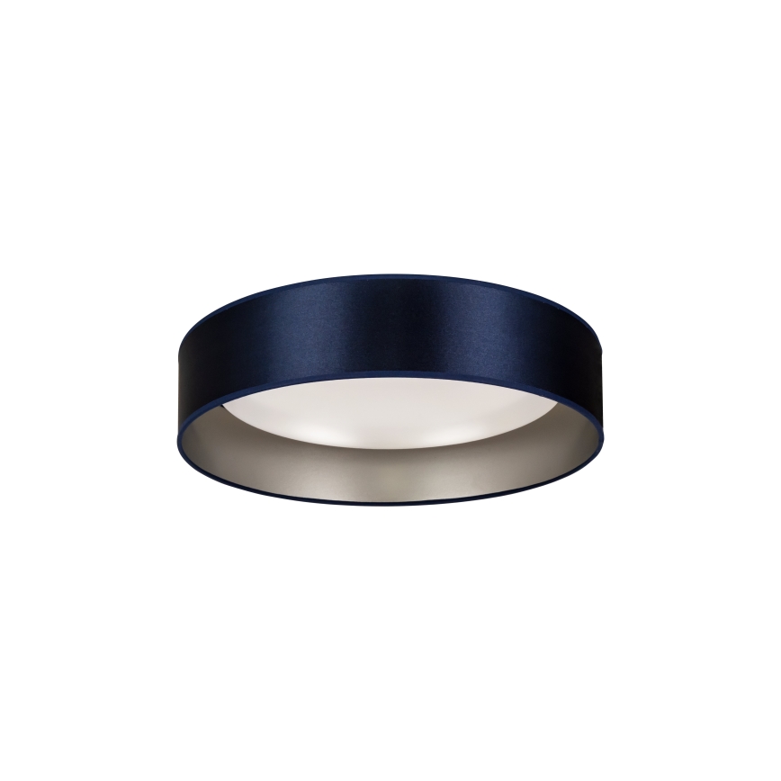 Duolla - LED plafonska svetiljka ROLLER LED/24W/230V prečnika 45 cm plava/srebrna