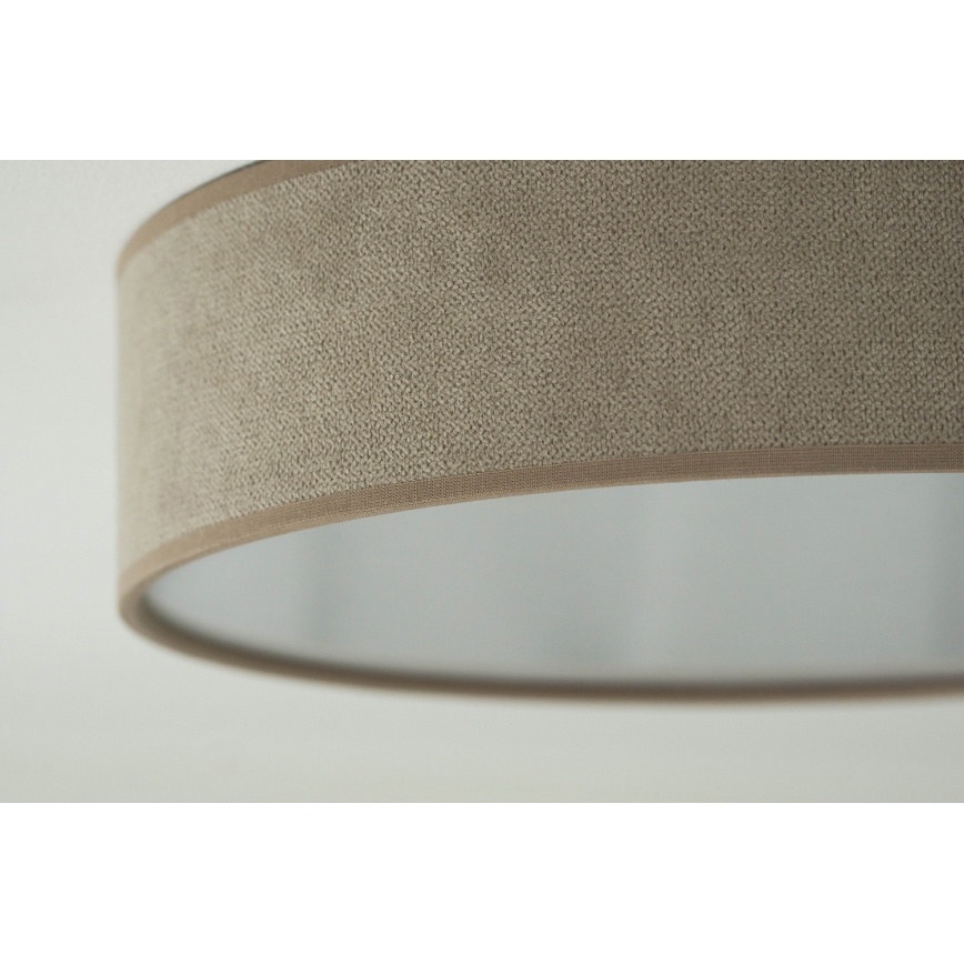 Duolla - LED plafonsko svetlo CORTINA LED/26W/230V prečnik 30 cm 4000K braon
