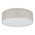 Duolla - LED plafonsko svetlo CORTINA LED/26W/230V, prečnik 45 cm, 4000K, bež