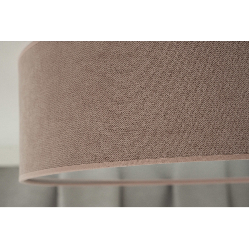 Duolla - LED plafonsko svetlo CORTINA LED/26W/230V prečnik 45 cm 4000K ružičasta