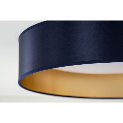 Duolla - LED plafonsko svetlo ROLLER LED/24W/230V prečnik 45 cm plava/zlatna