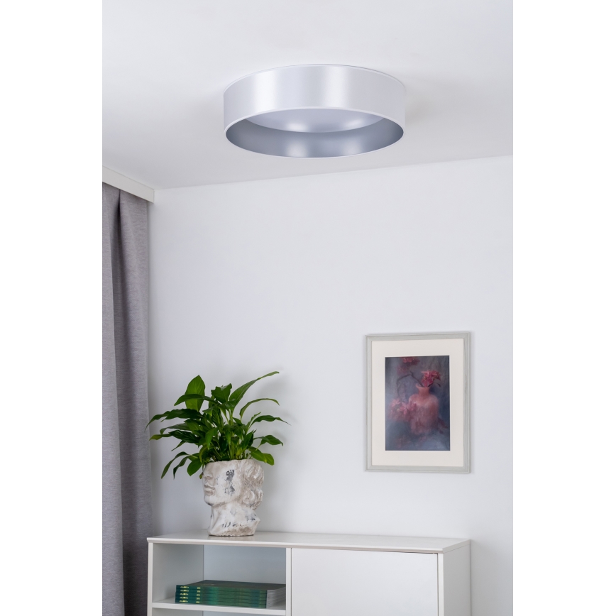 Duolla - LED plafonsko svetlo ROLLER LED/24W/230V prečnik 45 cm srebrno
