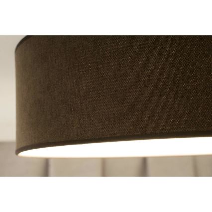 Duolla - LED stropno svetlo CORTINA LED/26W/230V prečnik 45 cm 4000K braon