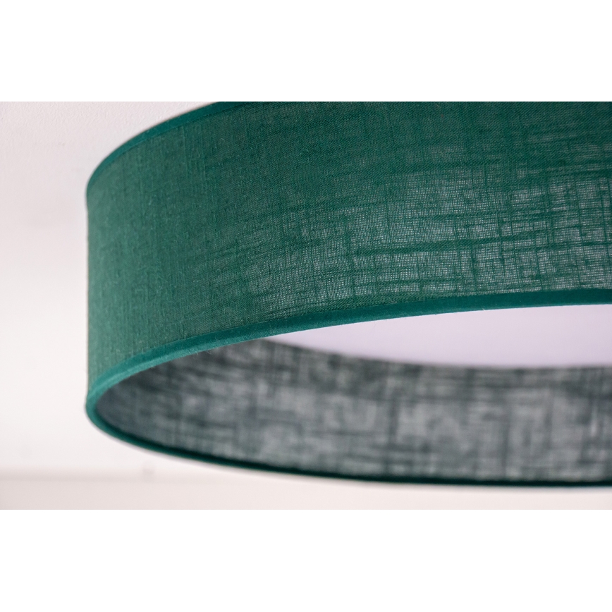 Duolla - LED stropno svetlo ROLLER LED/24W/230V, prečnik 45 cm, zeleno