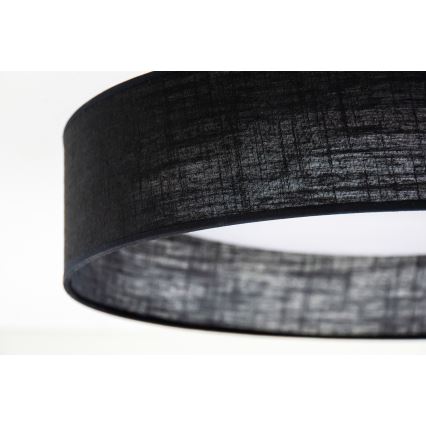 Duolla - LED stropno svetlo ROLLER LED/24W/230V Ø 45 cm crne boje