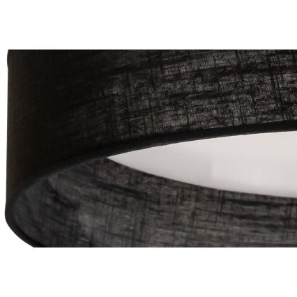 Duolla - LED stropno svetlo ROLLER LED/24W/230V Ø 45 cm crne boje