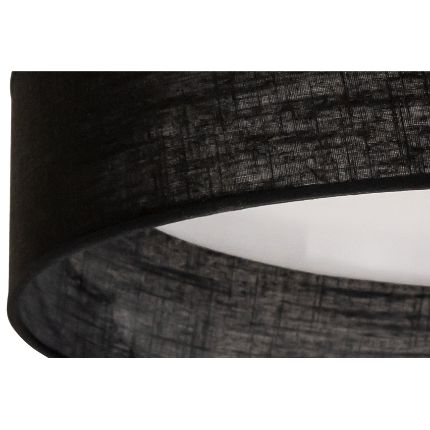 Duolla - LED stropno svetlo ROLLER LED/24W/230V Ø 45 cm crne boje