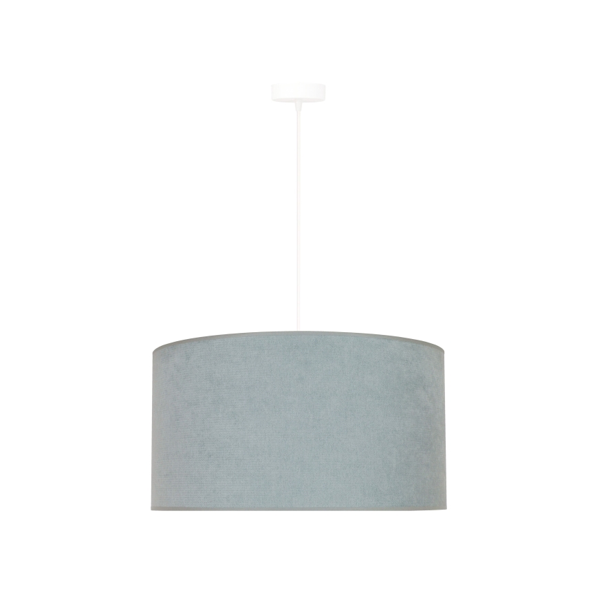 Duolla - Luster na kablu BRISTOL 1xE27/15W/230V Ø 45 cm zelena/bela