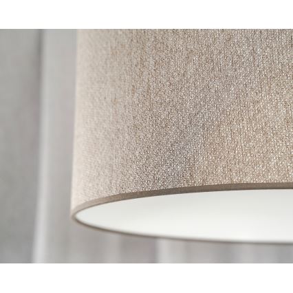 Duolla - Luster na kablu ROLLER ECO RECYCLING 1xE27/15W/230V prečnik 45 cm braon