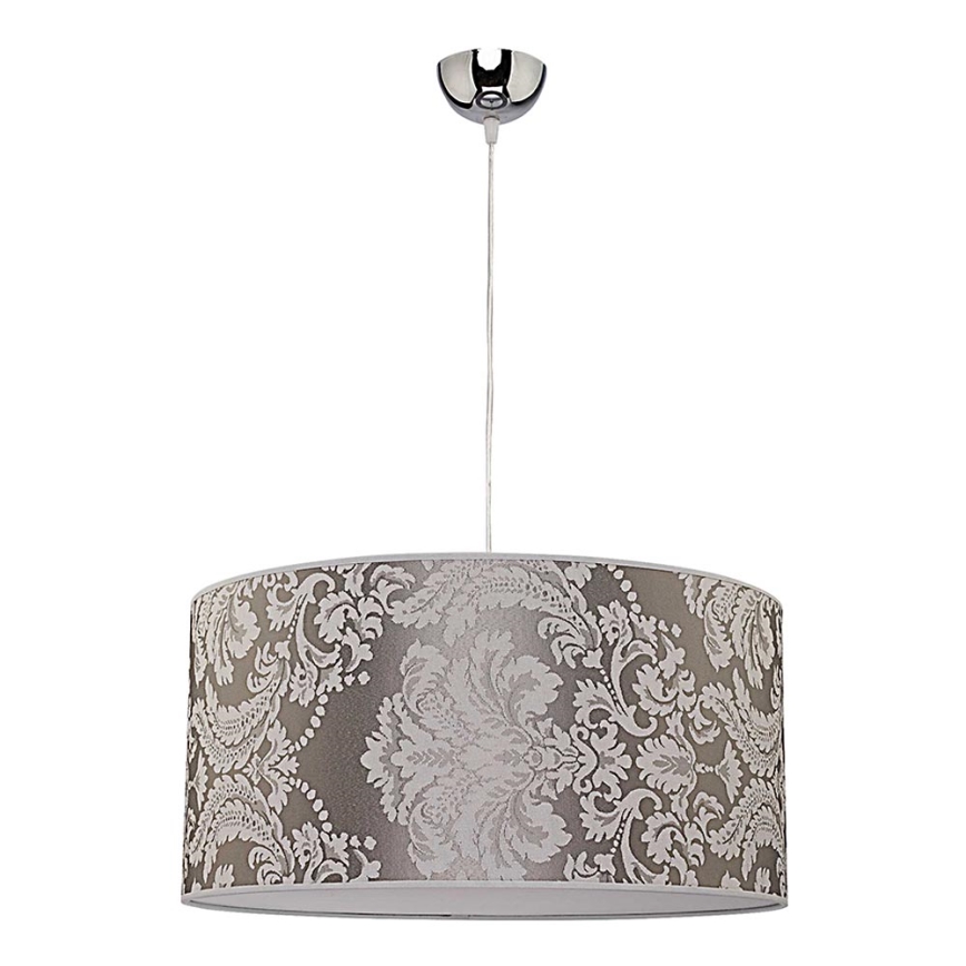 Duolla - Luster na sajli ALTO 1xE27/40W/230V pr. 45 cm srebrno