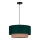 Duolla - Luster na sajli BOHO 1xE27/15W/230V pr. 45 cm zelena/braon