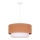 Duolla - Luster na sajli BOHO 1xE27/40W/230V pr. 45 cm bež/bela