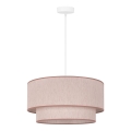Duolla - Luster na sajli BOHO 1xE27/40W/230V pr. 45 cm bež