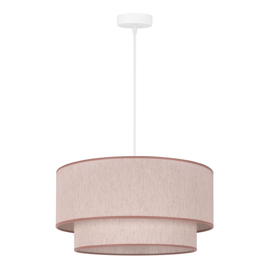 Duolla - Luster na sajli BOHO 1xE27/40W/230V pr. 45 cm bež