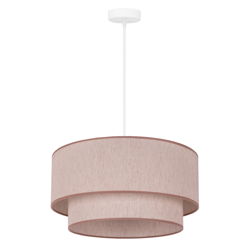 Duolla - Luster na sajli BOHO 1xE27/40W/230V pr. 45 cm bež