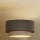 Duolla - Luster na sajli BOHO ECO RECYCLING 1xE27/15W/230V pr. 45 cm braon/kremasta