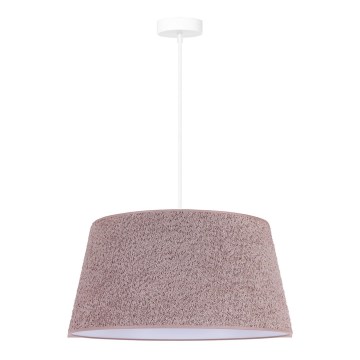 Duolla - Luster na sajli BOUCLE 1xE27/15W/230V pr. 50 cm braon