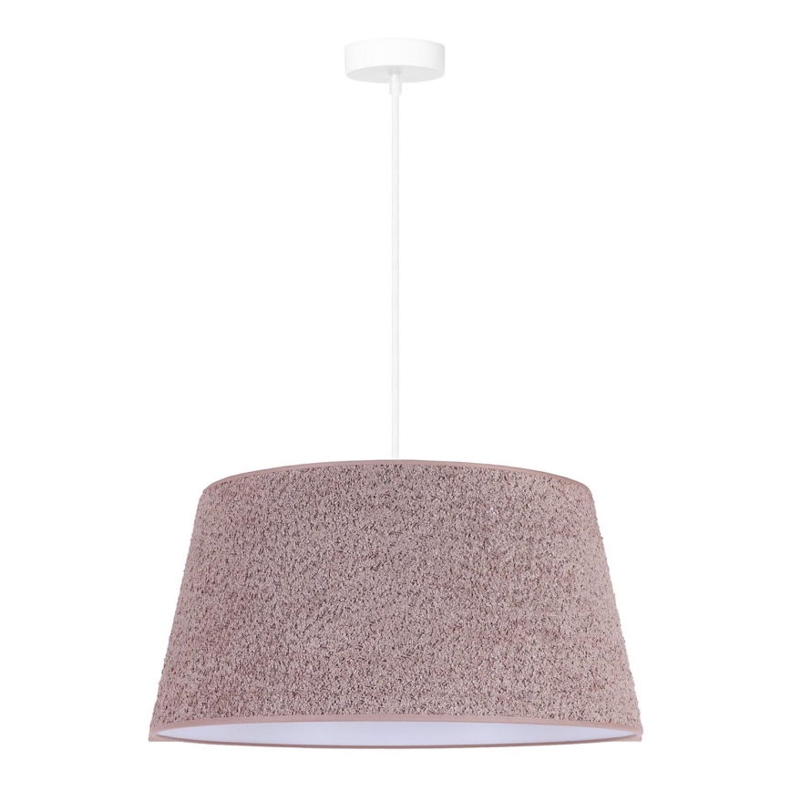 Duolla - Luster na sajli BOUCLE 1xE27/15W/230V pr. 50 cm braon