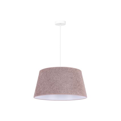 Duolla - Luster na sajli BOUCLE 1xE27/15W/230V pr. 50 cm braon