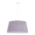 Duolla - Luster na sajli BOUCLE 1xE27/15W/230V pr. 50 cm sivo