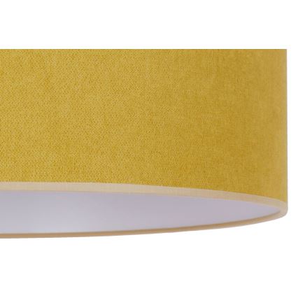 Duolla - Luster na sajli BRISTOL 1xE27/15W/230V pr. 45 cm žuta/bela