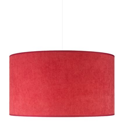 Duolla - Luster na sajli BRISTOL 1xE27/40W/230V pr. 45 cm crveno