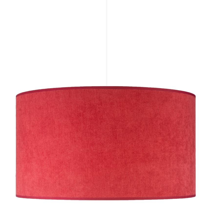Duolla - Luster na sajli BRISTOL 1xE27/40W/230V pr. 45 cm crveno
