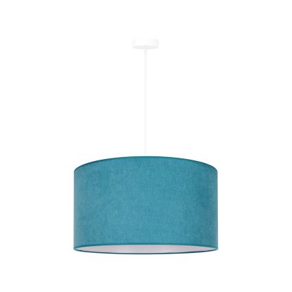 Duolla - Luster na sajli BRISTOL 1xE27/40W/230V prečnik 45 cm tirkizna