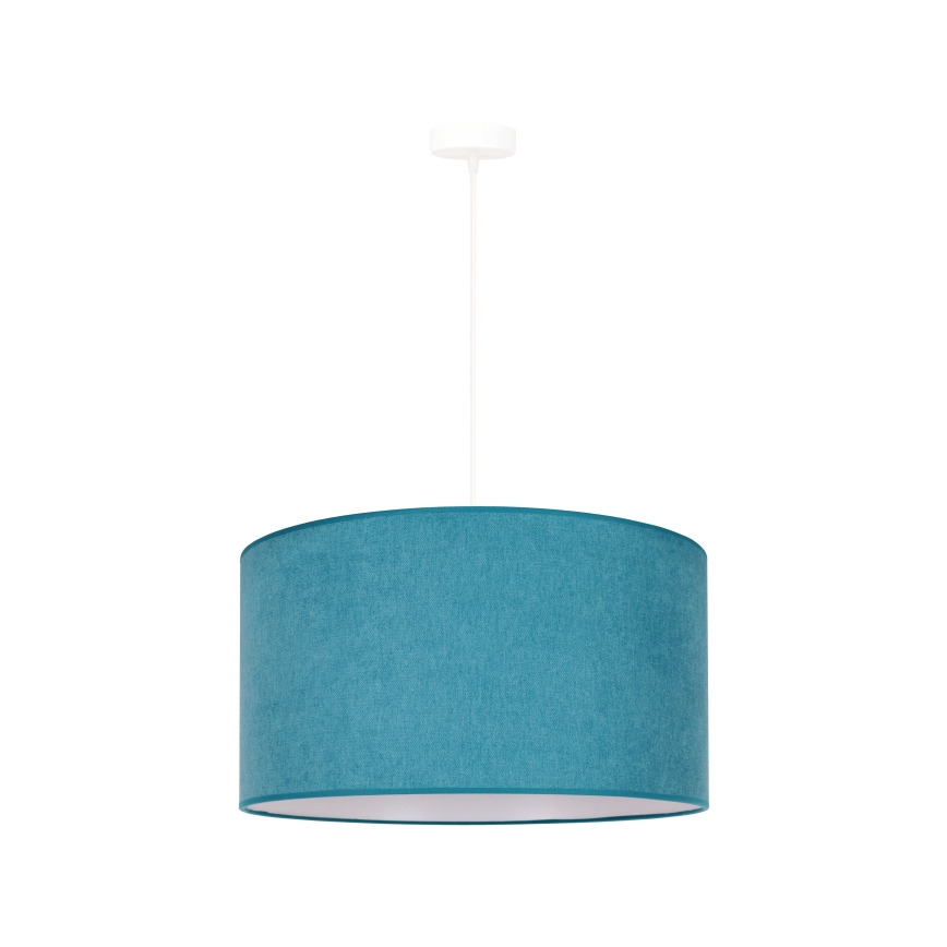 Duolla - Luster na sajli BRISTOL 1xE27/40W/230V prečnik 45 cm tirkizna