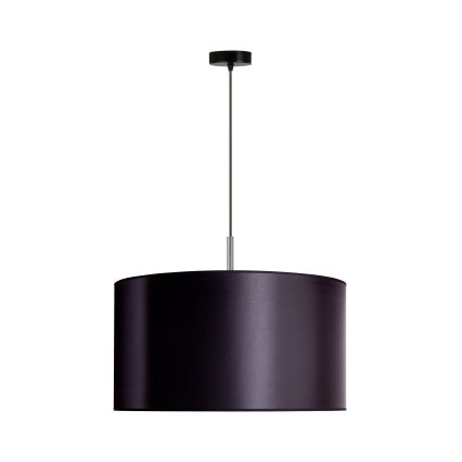 Duolla - Luster na sajli CANNES 1xE27/15W/230V pr. 45 cm crno/srebrno