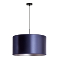 Duolla - Luster na sajli CANNES 1xE27/15W/230V pr. 45 cm plava/srebrno