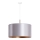 Duolla - Luster na sajli CANNES 1xE27/15W/230V pr. 45 cm srebrno/bakrena