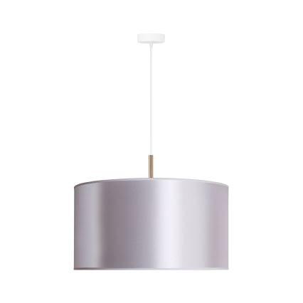 Duolla - Luster na sajli CANNES 1xE27/15W/230V pr. 45 cm srebrno/bakrena