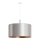 Duolla - Luster na sajli CANNES 1xE27/15W/230V pr. 45 cm srebrno/bakrena