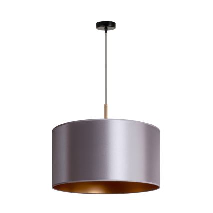 Duolla - Luster na sajli CANNES 1xE27/15W/230V pr. 45 cm srebrno/bakrena