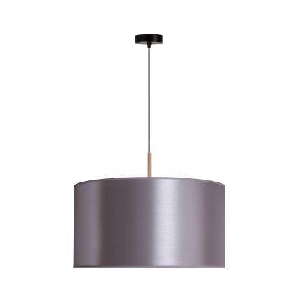 Duolla - Luster na sajli CANNES 1xE27/15W/230V pr. 45 cm srebrno/bakrena