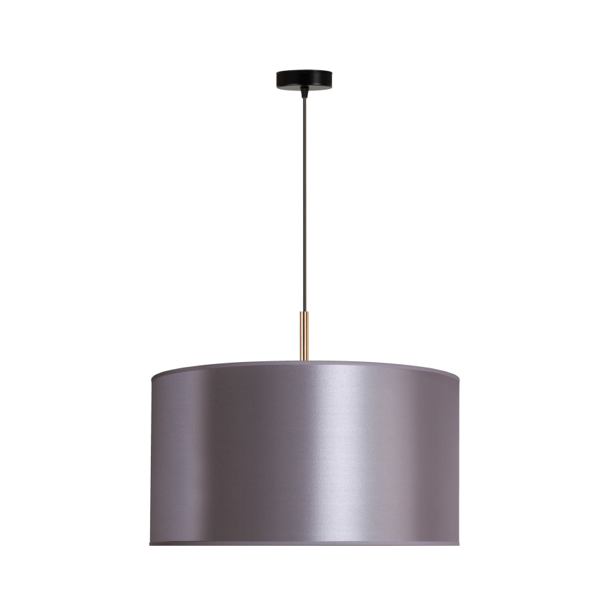 Duolla - Luster na sajli CANNES 1xE27/15W/230V pr. 45 cm srebrno/bakrena