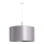 Duolla - Luster na sajli CANNES 1xE27/15W/230V pr. 45 cm srebrno