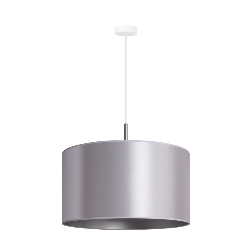 Duolla - Luster na sajli CANNES 1xE27/15W/230V pr. 45 cm srebrno