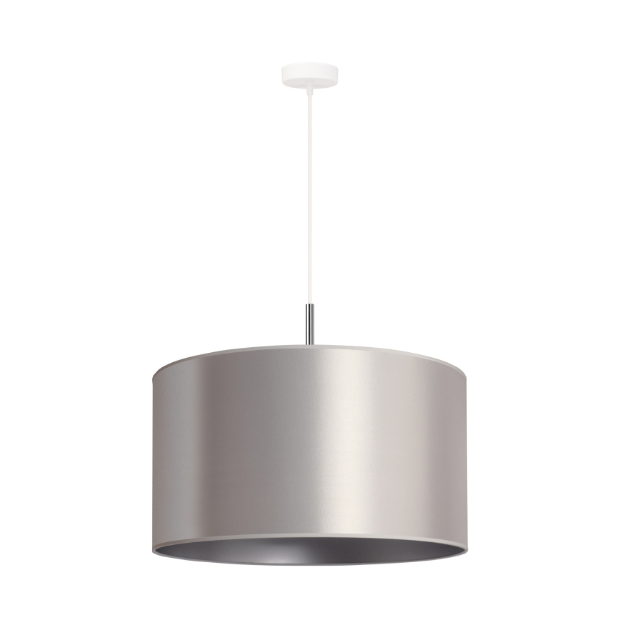 Duolla - Luster na sajli CANNES 1xE27/15W/230V pr. 45 cm srebrno