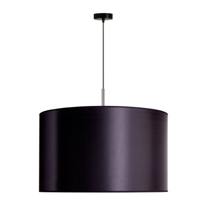Duolla - Luster na sajli CANNES 1xE27/15W/230V pr. 50 cm crno/srebrno