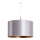 Duolla - Luster na sajli CANNES 1xE27/15W/230V pr. 50 cm srebrno/bakrena
