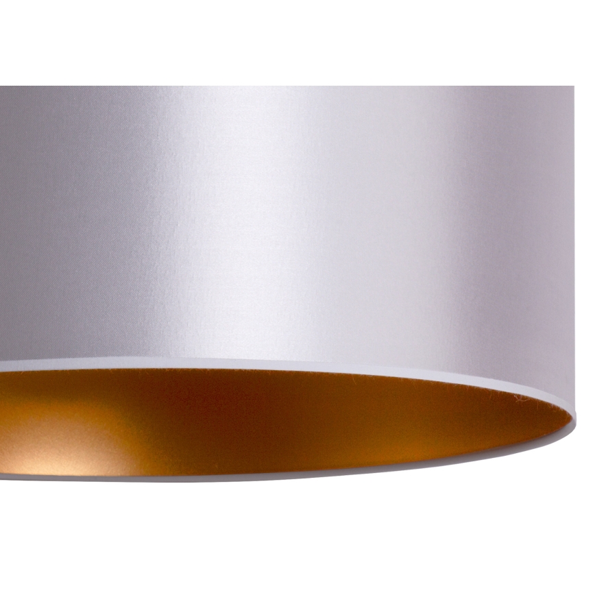 Duolla - Luster na sajli CANNES 1xE27/15W/230V pr. 50 cm srebrno/bakrena