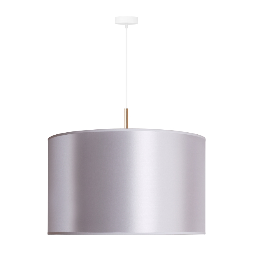 Duolla - Luster na sajli CANNES 1xE27/15W/230V pr. 50 cm srebrno/bakrena