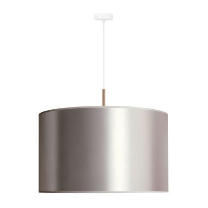 Duolla - Luster na sajli CANNES 1xE27/15W/230V pr. 50 cm srebrno/bakrena