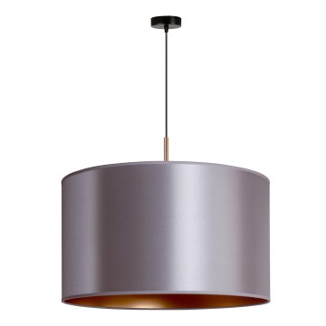 Duolla - Luster na sajli CANNES 1xE27/15W/230V pr. 50 cm srebrno/bakrena