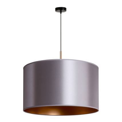 Duolla - Luster na sajli CANNES 1xE27/15W/230V pr. 50 cm srebrno/bakrena